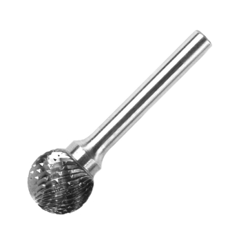 16x14x58x6mm (Dbl Cut) D Shape Ball - Carbide Burr 16x14x58x6mm (Dbl Cut) D Shape Ball - Carbide Burr