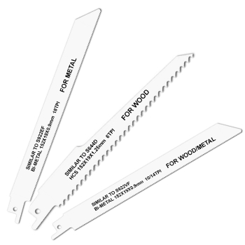 Bi-Metal & High Carbon Steel Reciprocating Blades