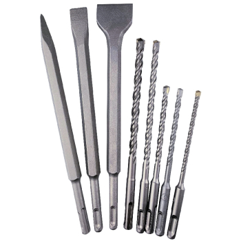 8PCS SDS+ Set PT,CH,WCx250mm 5.5,6,7x160mm 8,10x210mm 8PCS SDS+ Set PT,CH,WCx250mm 5.5,6,7x160mm 8,10x210mm