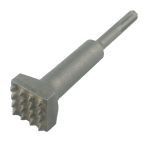 SDS Plus Bush Hammer Head Tool 145mm o/a TCT 16 PT 35mmSQ Pad