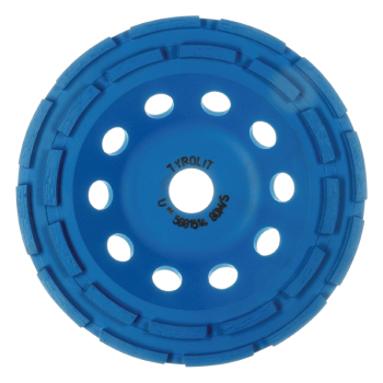 110x18x22.23mm Diamond Cup Wheel Seg Ht 5mm Dbl Row