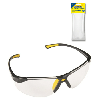 Clear Lens Safety Glasses EN166:2001 1.F