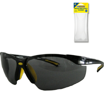 Smoke Lens Safety Glasses EN166:2001 1.F